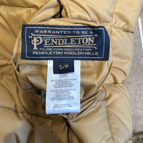 Pendleton Women's Bitterroot Reversible Duck Down Jacket Women's Size S - Picture 4 of 12